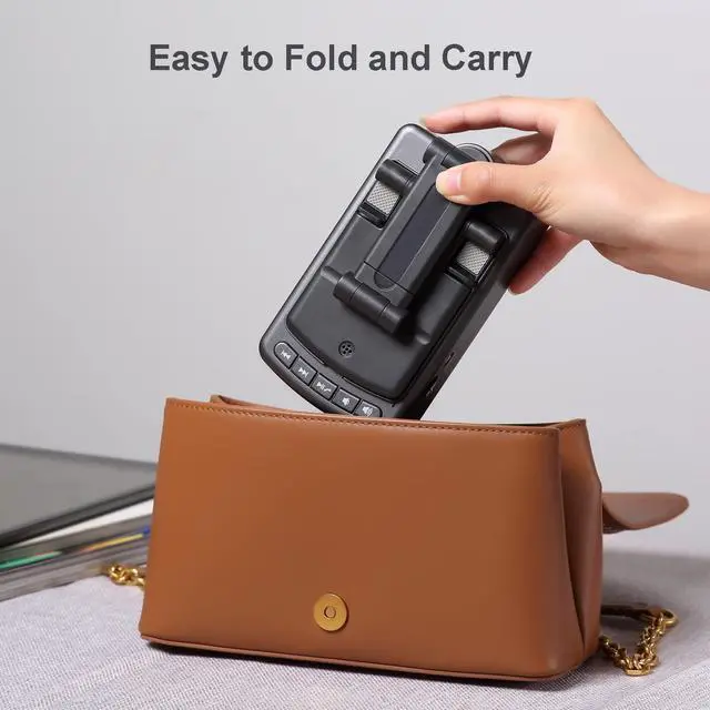 Alt view image 11 of 14 - Gifts for Men Women, Phone Stand with Bluetooth Speaker BT5.3, Gifts for Him Dad Who have everything, Phone Holder with Wireless Speaker for iPhone/Android/Tablet, Tech Gadgets,Birthday Gifts for Men