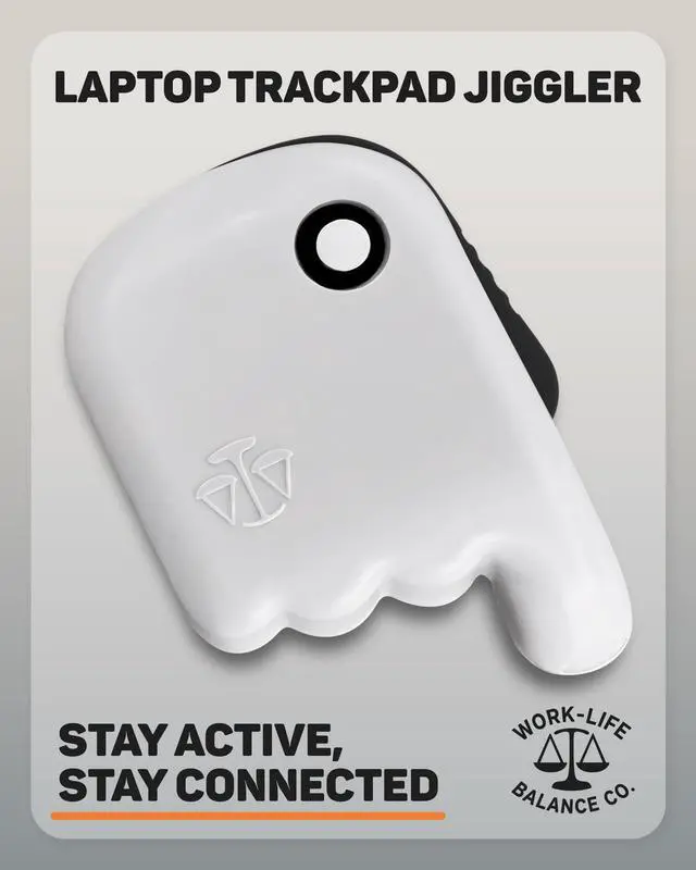 Alt view image 9 of 14 - Randomized Mouse Trackpad Jiggler - Undetectable Mechanical Moving Device for Laptop, Cordless Device, Automatic Shaker to Keep Screen Active for WFH, Remote Work Essential - Gray