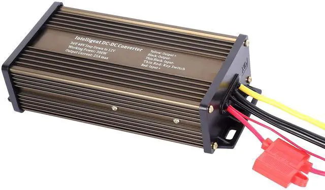 Alt view image 5 of 8 - DC-DC Golf Carts RVs 48V 36V Volt Voltage to 12V Step Down Voltage Reducer Regulator for Headlights Taillights Solar Panels Radios (25A 300W)