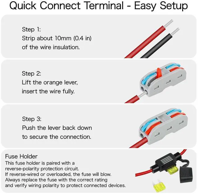 Alt view image 10 of 14 - 20A 240W 12V Golf Cart 36v/48v to 12v Converter Converter Voltage Reducer IP68 Waterproof Transformer for Golf Cart Truck Boat Vehicle