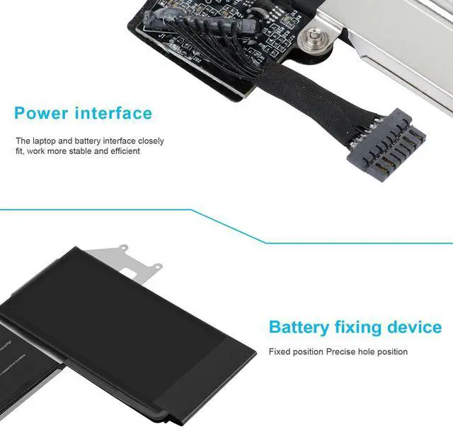 Alt view image 12 of 14 - A1965 Laptop Battery Replacement for MacBook Air 13 inch Retina A1932(Late 2018 2019) A2179 (Early 2020) EMC 3184 3302 MacBookAir8,1 8,2 9,1 MRE82LL/A MRE92LL/A MVFH2LL/A MVFM2LL/A MRE82B/A