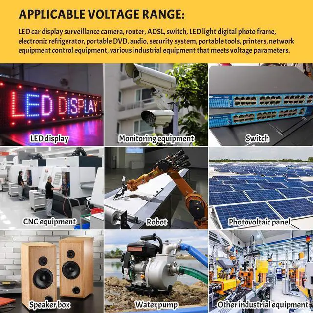 Alt view image 14 of 14 - DC 36V/48V Step Down to 12V 20A 240W Converter Regulator Reducer Voltage Regulator Reducer for Golf Cart Waterproof Power Supply Transformer Volt Module