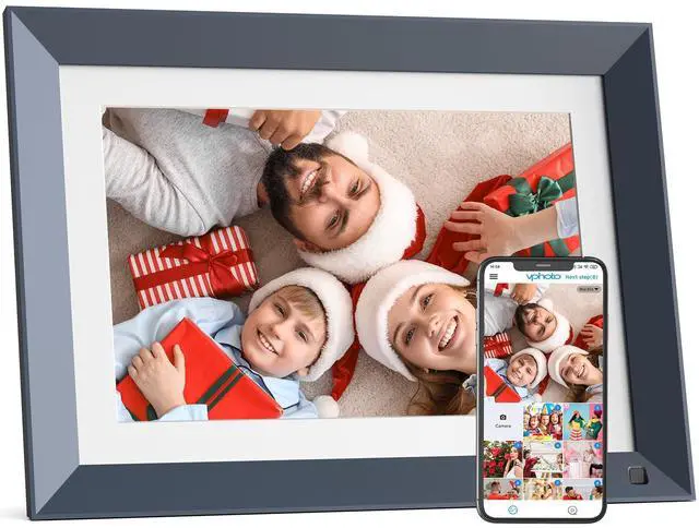 Alt view image 8 of 14 - 10.1-inch Digital Picture Frame Smart-Photo-Frame - Digital Frame with 1920 * 1200 IPS Touch Screen, Auto Rotate, 16GB Storage, Load Photos Videos from Phone via App or Email, Birthday Gifts for Mom