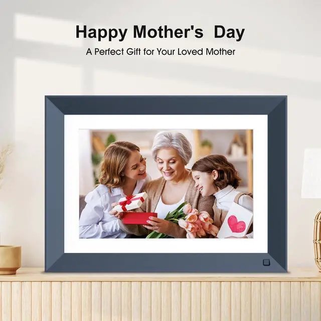 Alt view image 13 of 14 - 10.1-inch Digital Picture Frame Smart-Photo-Frame - Digital Frame with 1920 * 1200 IPS Touch Screen, Auto Rotate, 16GB Storage, Load Photos Videos from Phone via App or Email, Birthday Gifts for Mom