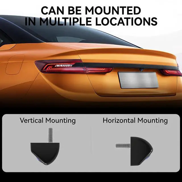 Alt view image 11 of 14 - AHD 1080P Metal Backup Camera - IP69K Waterproof 170 Degree Wide Angle, Clear Night Vision Reverse Camera for Car Trucks SUV RV Vans Pickup 12V Front Rear Side View Parking Aid