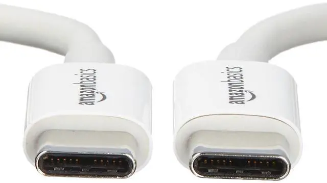 Alt view image 8 of 12 - USB-C to USB-C Cable, 6 Foot | 480Mbps Speed | USB-IF Certified | White | Pack of 2