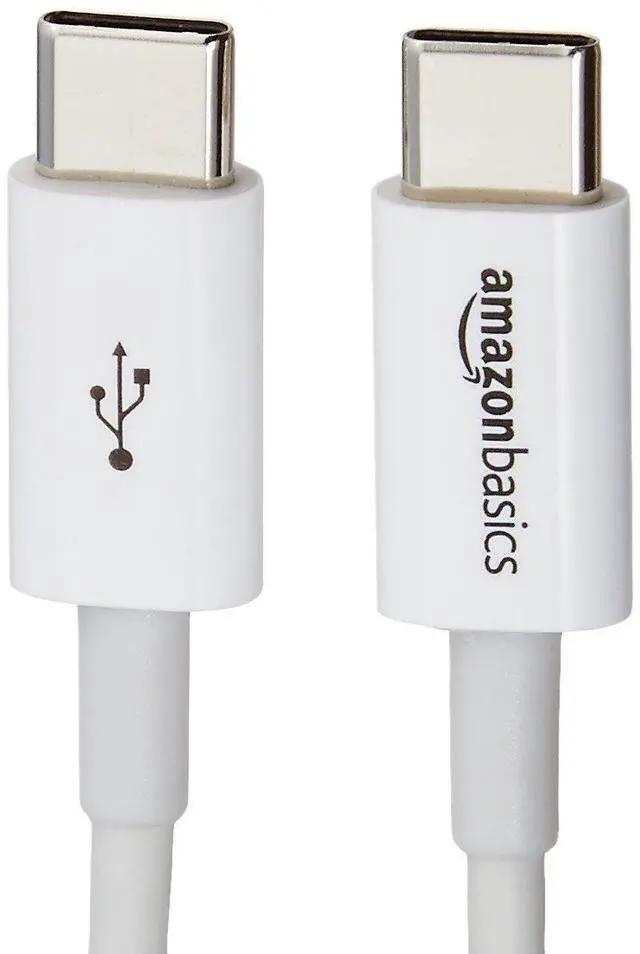 Alt view image 9 of 12 - USB-C to USB-C Cable, 6 Foot | 480Mbps Speed | USB-IF Certified | White | Pack of 2