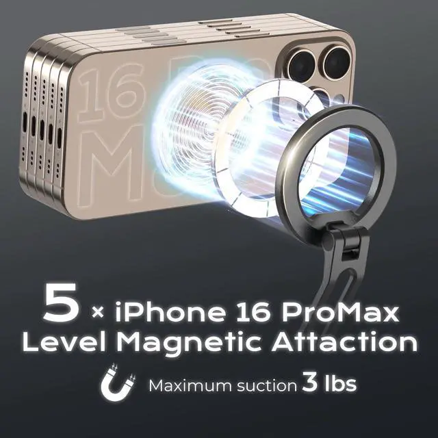 Alt view image 12 of 14 - 2026 Extended Long Magnetic Neck Mount for Phones, 27.6" Hands-Free POV/Vlog Phone Holder for iPhone 1712 & Android, Content Creator Essentials for Go Pro DJI, Comfortable Natural Shooting Angle