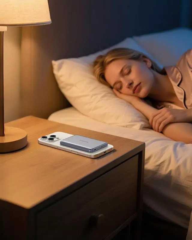 Alt view image 14 of 14 - Portable Charger, Qi2 15W 0.5" Ultra Slim 10000mAh Wireless Power Bank, 27W Fast Charging Magnetic Battery Pack with USB-C for iPhone 17 Pro Max/17 Pro/Air/16/15/14/13/12