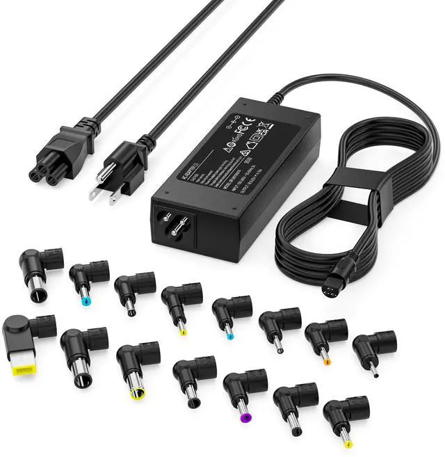 Alt view image 8 of 14 - 90W Universal Laptop Charger Compatible with HP Dell Asus Lenovo Acer Sony AC Adapter IBM Gateway Notebook Ultrabook Chromebook Pavilion Inspiron Latitude Power Supply Cord with 15 Tips