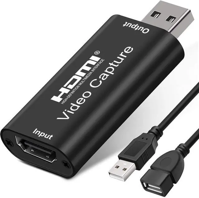 Alt view image 7 of 12 - 4K HDMI to USB 2.0 Video Capture Card 1080P Cam Link Card Game Capture Card Adapter Screen Record Capture Device for Streaming, Gaming, Video Conference, Teaching, Live Broadcasting