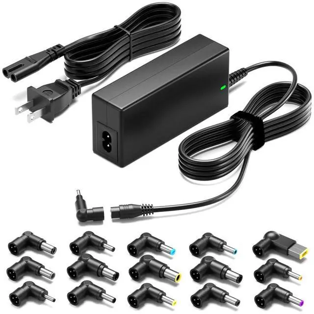 Alt view image 8 of 14 - 90W Universal AC Adapter Laptop Charger Replacement for Dell HP Acer Asus Lenovo IBM Toshiba Samsung Sony Fujitsu Notebook Ultrabook Chromebook Power Supply Cord