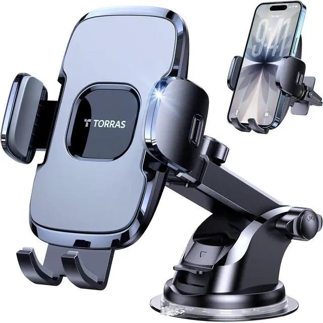 Alt view image 8 of 14 - Military-Grade Phone Holders for Your Car96+LBS Strongest SuctionCar Phone Holder Mount, Ultra-Durable Cell Phone Car Mount Truck for Dashboard Windshield Vent for iPhone 17 16 15 Pro Max Air