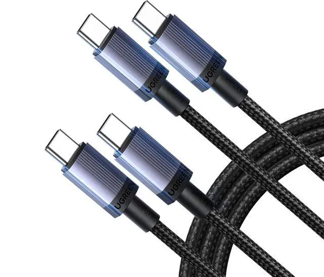 Alt view image 8 of 14 - 2-Pack 240W USB C to USB C Cable, Fast Charging USB C Cable for iPhone 17 Pro Max/16/15, Galaxy S25/S24/S23, Pixel 10/9/8, MacBook Pro/Air, ThinkBook, Dell XPS, iPad Pro/Air, Steam Deck, 10FT