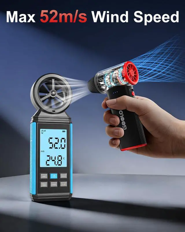 Alt view image 10 of 14 - F3 Compressed Air Duster, 150000RPM Duster for Cleaning, 3-Gear Rechargeable Electric Air Blower with Fast Charging, Cordless Mini Blower for PC, Computer, Car, Keyboard, Outdoor