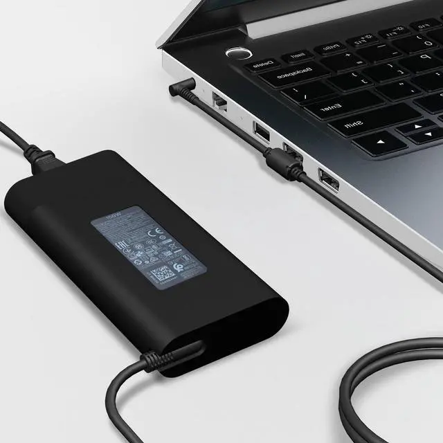 Alt view image 5 of 7 - 150W AC Charger Fit for HP Zbook 15 16 17 15u 15v G3 G4 G5 G6 G7 G8 G9 | ZBook Studio Firefly 15 G4 G5 G7 G8 G9 G10 G11 Victus 15 OMEN by 15 17 Pavilion Gaming 15 17 Laptop