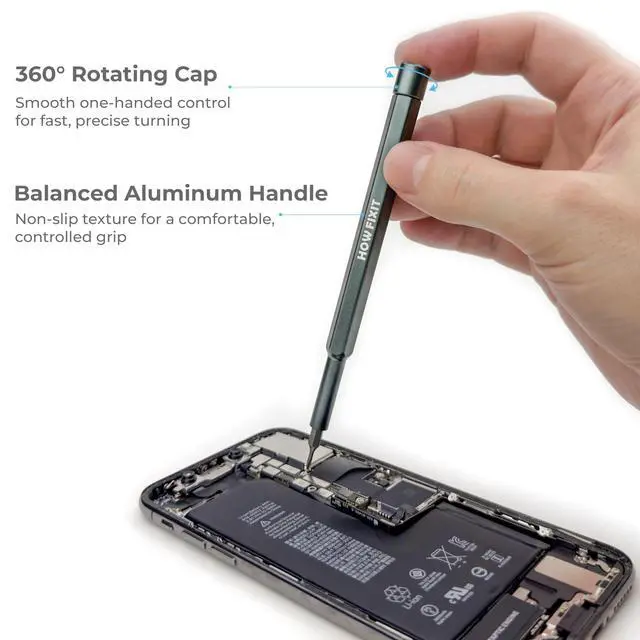 Alt view image 4 of 7 - PRO 48 Bit Precision Screwdriver Set for iPhone, Smartphone, MacBook, Laptop, Tablet, Camera, Switch, PS5, Xbox, Game Console & Controller Repair
