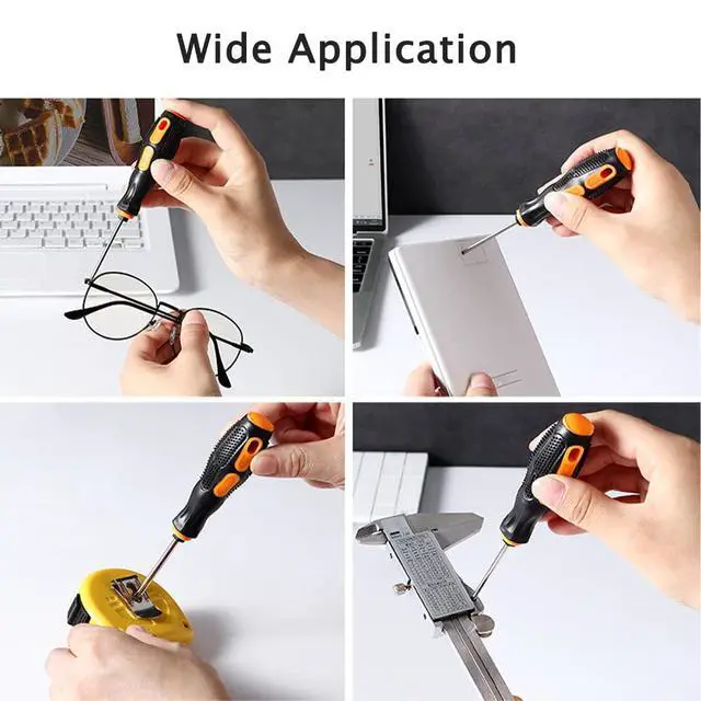 Alt view image 7 of 7 - 8 in 1 Screwdriver Set, Electrician Multifunctional Interchangeable Screwdrivers, Portable High-Strength Bits, Suitable for Outdoor and Daily Repair Tools