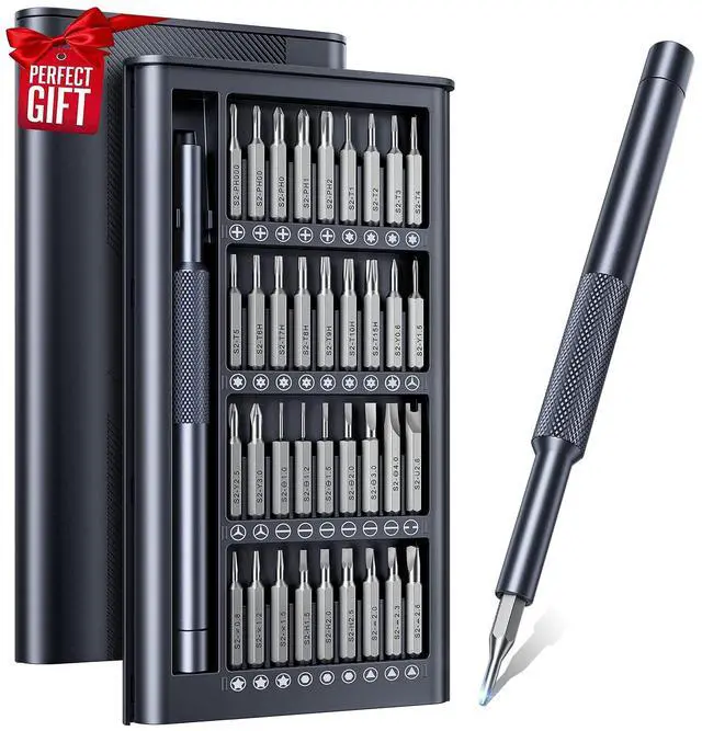 Main image of Stocking Stuffers for Men Adults Him, 37in1 Small Precision Screwdriver Set, Christmas Gifts, Professional Magnetic Mini Repair Tool Kit for Computer, Watch, Laptop, Tiny Electronic