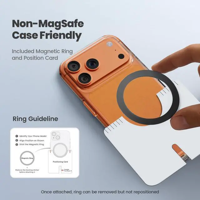 Alt view image 7 of 7 - 3-in-1 Magnetic Wireless Charger Stand for Apple, 15W Fast Charging Station for iPhone 17 16 15 14 13 Pro Max, AirPods, Watch-Desktop Stand with Sleep-Friendly Light, Ideal for Bedside & Desk