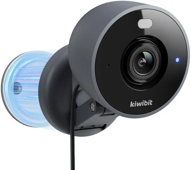 Main image of 2K Security Camera Indoor/Outdoor, Pet Camera, Baby Monitor, Magnetic Mount, AI Detection, Color Night Vision, SD & Cloud Storage, Compatible with Alexa, 10FT Extra-Long Cable