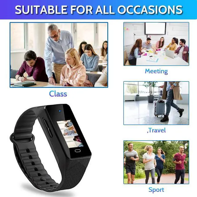 Alt view image 7 of 7 - 64GB Mini Video Cameras with Playback,1080P Portable Video Nanny Video Recorder Security Cameras
