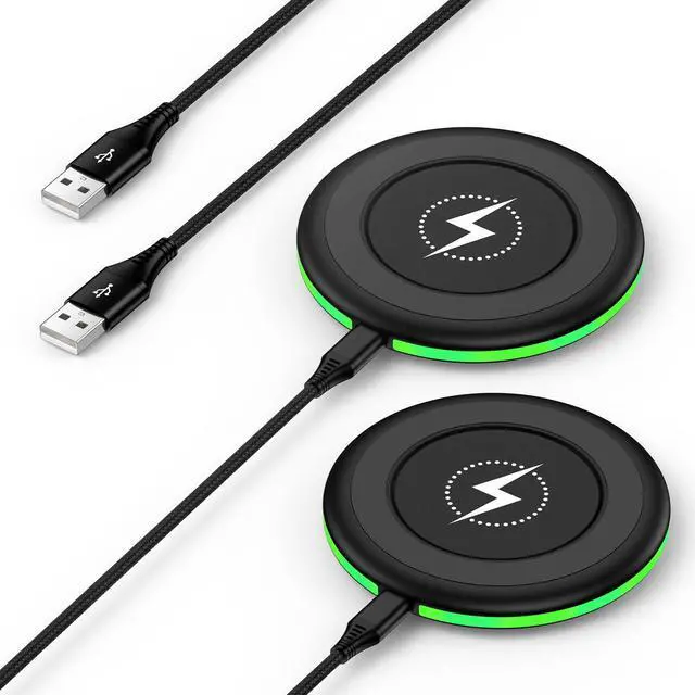 Main image of Wireless Charger Pad for Samsung Galaxy S25 FE S25 Ultra S25 Edge S25 S24FE S23 S22 Z Flip7 FE Z Fold7,Wireless Phone Charger Fast Charging for iPhone 17/16/15/14/13/12,Google Pixel 10 Pro XL Fold 9 8