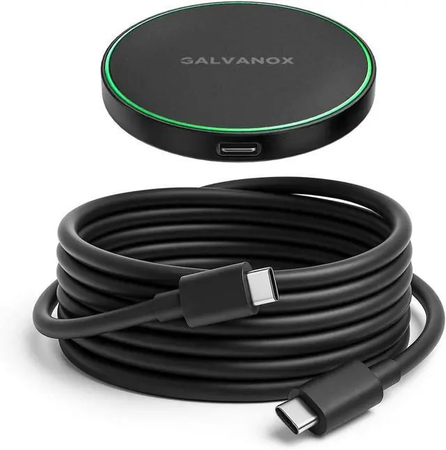 Alt view image 3 of 7 - Magnetic Charger for Samsung, Fast Wireless Charging for Galaxy S26 Ultra, S25 S24 Plus and Android Devices - USB Type-C (6Ft)