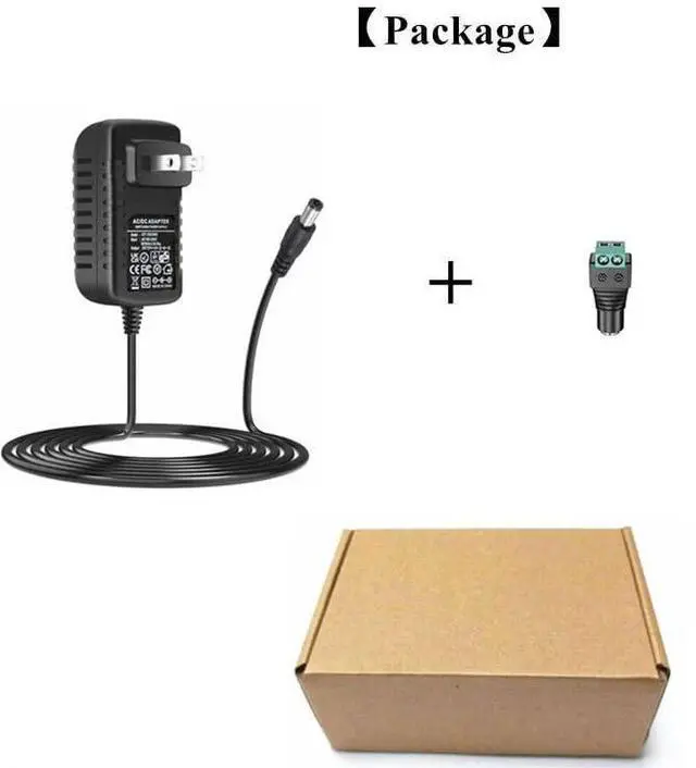 Alt view image 7 of 7 - 12V 3A Power Supply ac Adapter DC12Volts 3Amps 2A 1A 500mA Power Adapter 5.5mmx2.5mm/2.1mm Plug DC12V Charger Inverter Transformer