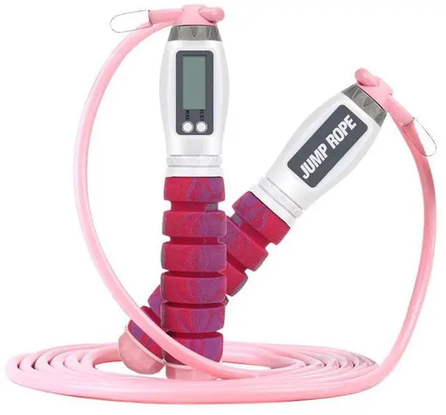 Main image of Workout Jump Rope with Counting,9.85ft Adjustable Skipping Rope with Calorie Counter,Tangle-Free Rapid Speed Exercise Jumping Rope for Women, Men, Kids for Fitness, Workout, Gym