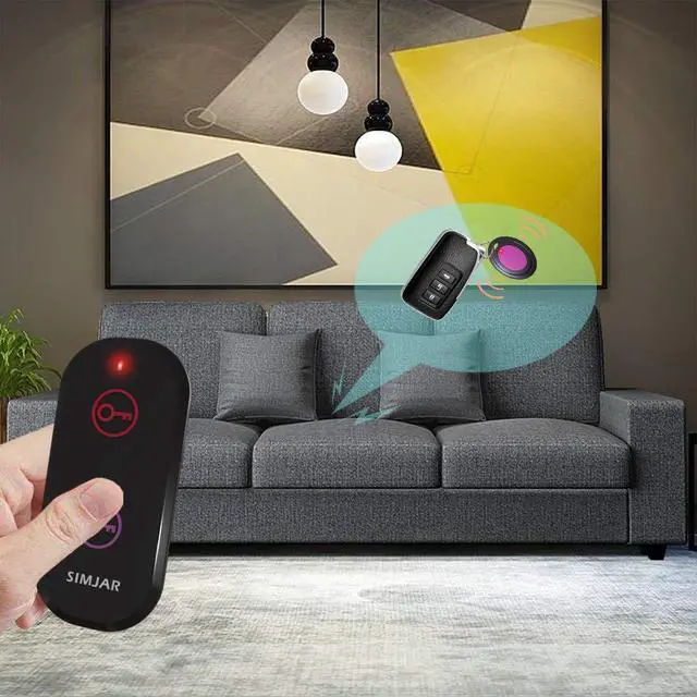 Alt view image 5 of 6 - Basic Key Finder with 2 Receivers & 1 Remote, Wireless Remote Control RF Key Finder Locator Tracker for Keys Wallet Phone Luggage