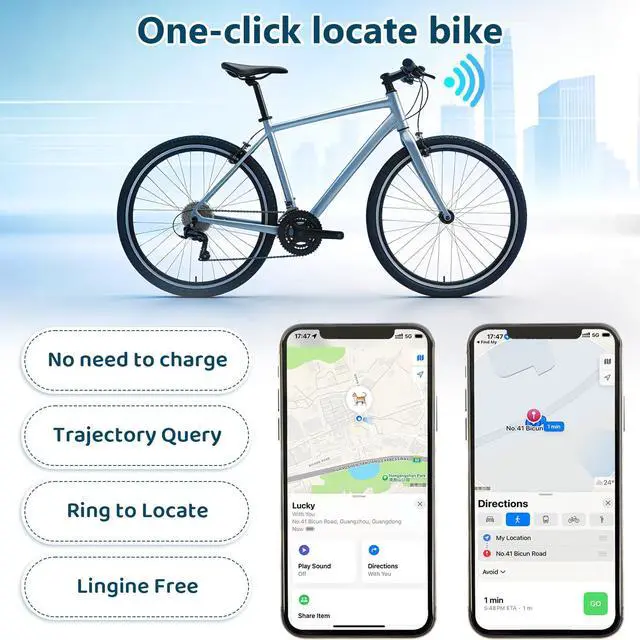 Alt view image 5 of 6 - 4-Pack Smart Bluetooth Tracker, MFi Certified Item Finder | Works with Apple Find My (iOS Only), No Monthly Fee, Waterproof Anti-Lost Tag Locator for Keys, Luggage, Wallet, Pets