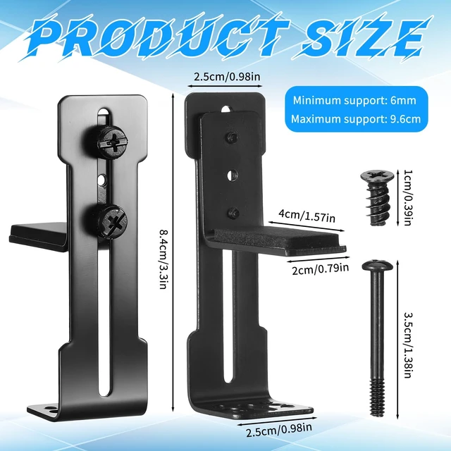 Alt view image 2 of 7 - GPU Support Bracket, Black Graphics Card Stand Holder GPU Sag Bracket Supprts with Anti-Slip Pad Adjustable Metal Anti Sag GPU Brackets Thickness Support up 6 to 95mm Easy Installation