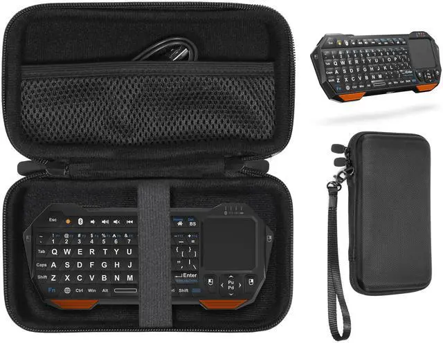 Main image of Case for Fosmon Mini Bluetooth Keyboard (QWERTY Keypad), Wireless Portable with Touchpad