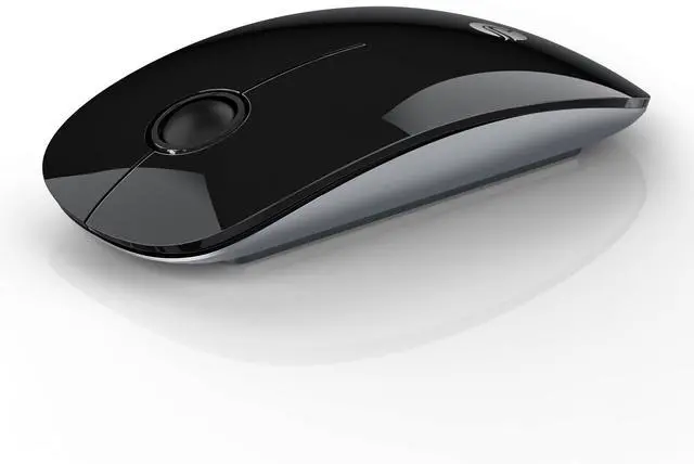 Main image of Bluetooth Wireless Mouse, BT5.1/2.4G Dual Mode, Black