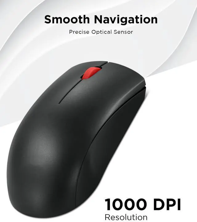 Alt view image 5 of 7 - Wireless Mouse (WL150) - 2.4G Nano USB-A Ambidextrous Ergonomic Mouse 3-Million Clicks, 1,000 DPI Portable Compact Cordless Design - Computer & Laptop Accessories