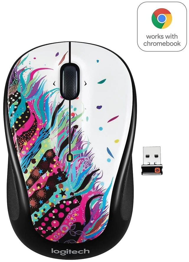 Alt view image 2 of 2 - Wireless Mouse M325 (Celebration Black)