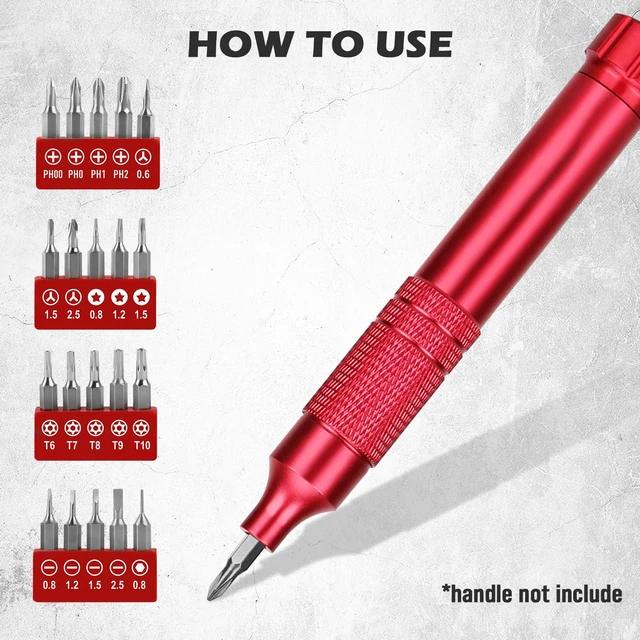 Alt view image 7 of 7 - 260-Piece Ultimate Precision Screwdriver Bit Set, Premium Security Bit Set Includes Magnetic Security Bits, Nut Driver, Ratchet Wrench and Bits Holder