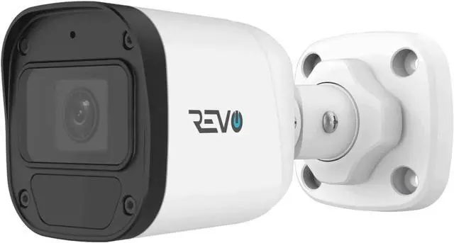 Alt view image 6 of 7 - Revo Ultra Blue Series 8CH 4K POE H.265 NVR, 2TB & 6X 2K (4mp) Indoor/Outdoor IR Cameras with Built-in Mic Remote Access Via Pc, Mac & Phone (No Monthly Fee)