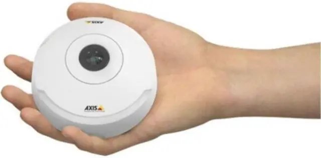 Alt view image 2 of 3 - Axis Communications Network Surveillance Camera - Dome - Color - 12 MP - 2880 x 2880 - Fixed iris - Fixed Focal - HDMI - LAN 10/100 - MPEG-4, MJPEG, H.264 - PoE