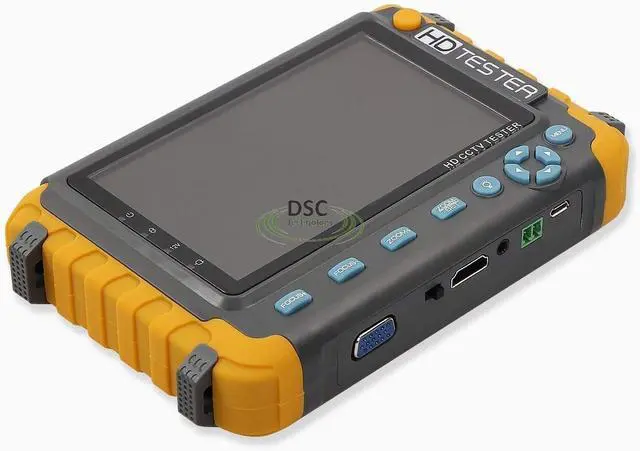 Alt view image 5 of 7 - 4 in 1 CCTV Tester for 1080P/3.0mp/4.0mp/5.0/8.0 Megapixel AHD, TVI, CVI, CVBS Analog Security Camera, 5 inch LCD Screen Video Monitor, 12V 1A DC Power Out, Support HDMI/VGA Input