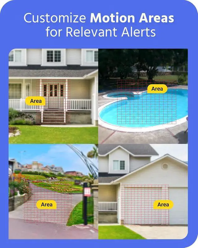 Alt view image 5 of 7 - ANNKE 5MP Wired Home Security System, 4pcs 5MP PoE Turret IP Cameras with Mic, 8MP 8CH H.265+ NVR with Human/Vehicle Detection for 24/7 Recording, Color Night Vision, IP67 Waterproof(No HDD)