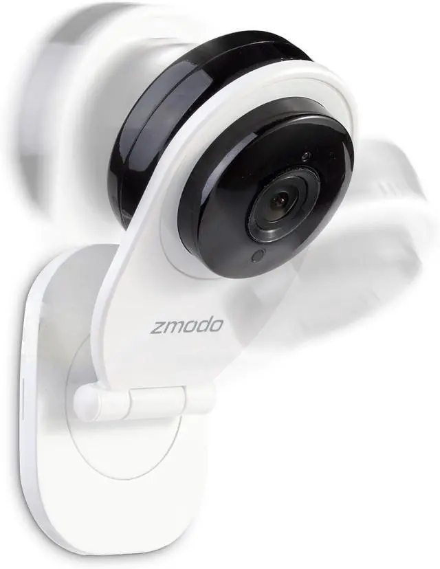 Alt view image 2 of 3 - Zmodo ZH-IXU1D-WAC 720p HD Wi-Fi Home Monitoring EZCam Camera (Black/White)
