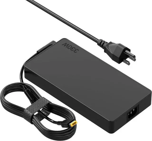 Main image of 330W GaN AC Adapter Replacement for Lenovo Legion pro 9 7 7i 5i 5 16IRX8 RTX 4070 4080 4090 Gaming Laptop Charger Supply Cord
