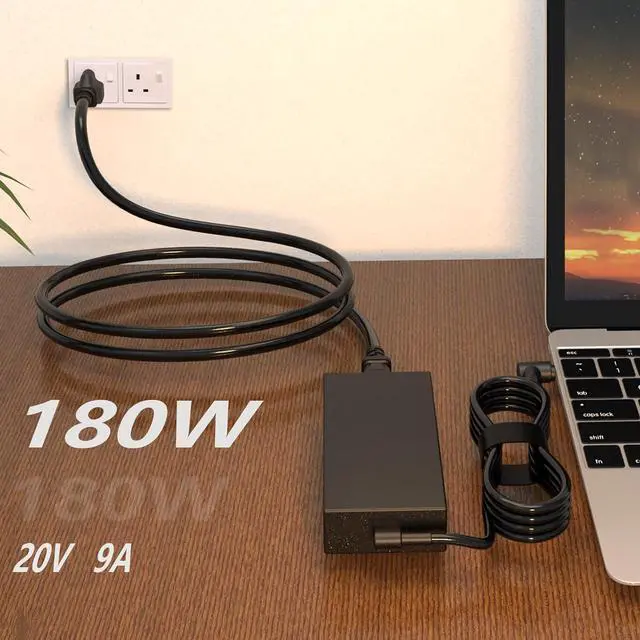 Alt view image 5 of 5 - 180W AC Charger Compatible with Asus ROG Zephyrus G14 2024 GA403U