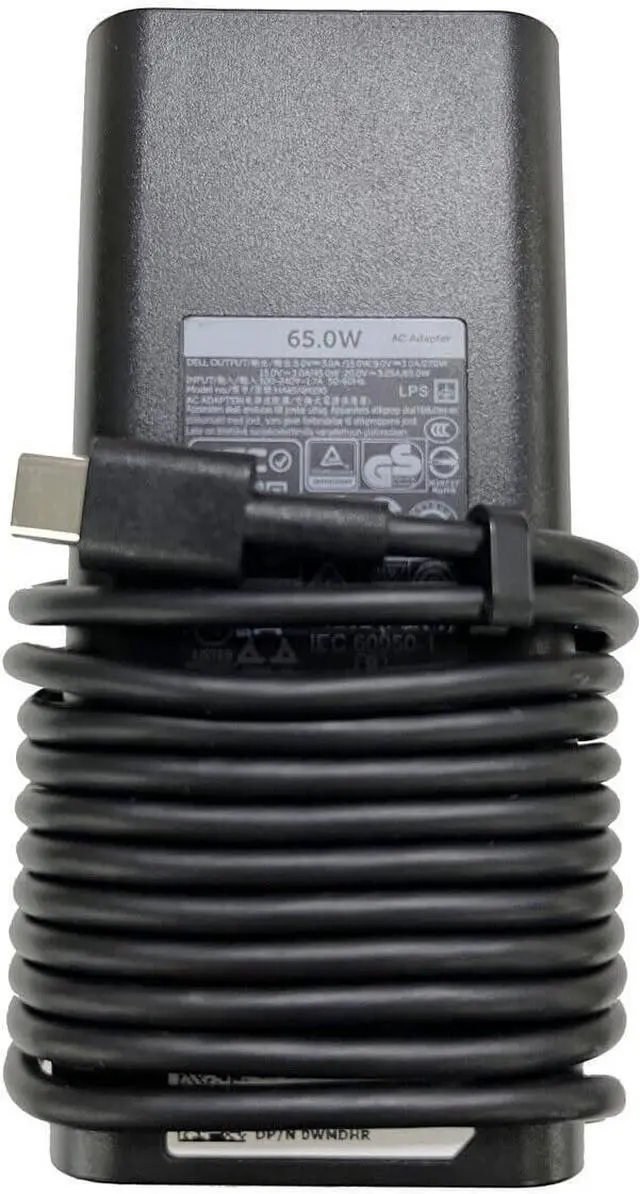 Main image of 65W LA65NM190 HA65NM190 USB Type C AC Adapter Laptop Charger Compatible for Dell