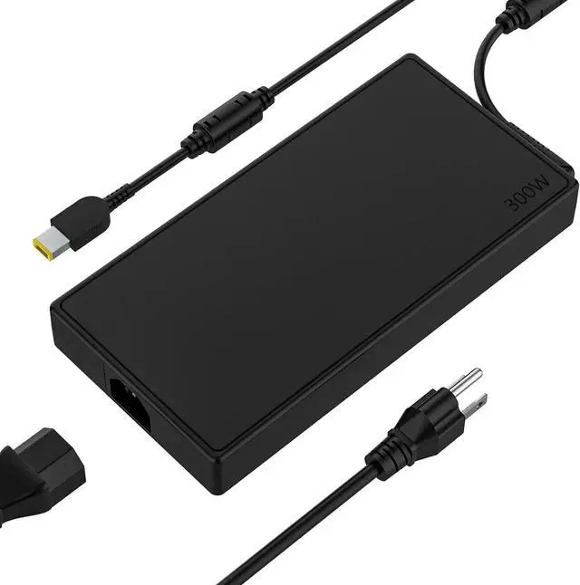 Alt view image 2 of 7 - 300W 20V 15A Laptop Charger Compatible with Lenovo Legion 5 5i 5P 7 7i pro 15 16 17 R9000P R9000K Y9000K Y9000X ADL300SDC3A GX21F23045 SA10R16956 5A10W86289 AC Power Adapter Supply Cord