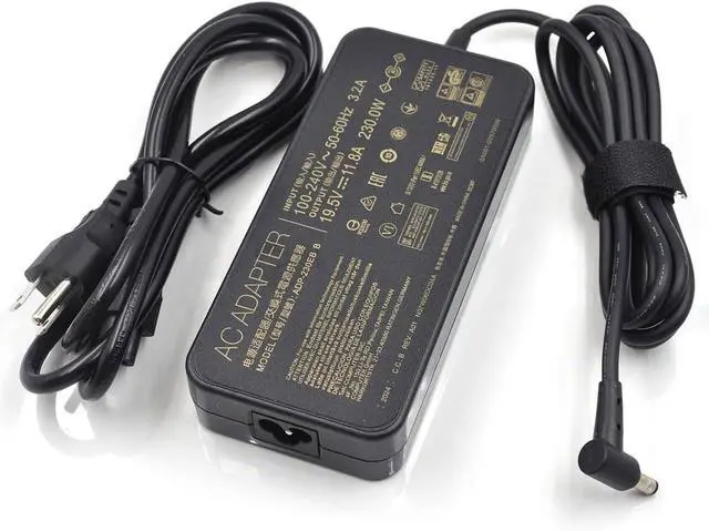 Main image of 230W 19.5V 11.8A AC Laptop Charger Compatible with ASUS Rog Zephyrus M GU501G GU502G GU501 GU502 GU501GM GU502GV GU502GU GU502L GU502LU GU502LV GU502LW GU502LWS GM501 GM501G GM501GS GM501GM