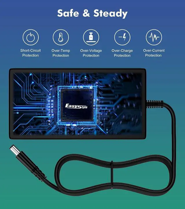 Alt view image 6 of 7 - New 180W Power Adapter 7.4mm Replacement for Dell Precision, Alienware, G3 G5 G7, Docking Station WD22TB4 WD19S - Gaming Laptop Charger 19.5V 9.23A