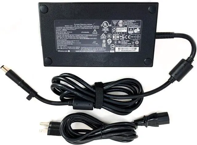 Main image of UL Listed 200W AC Adapter Compatible with HP Victus 15 16 Gaming Laptop Charger 15-fb0028nr 15-fa0032dx 16-e1163nr 16-e1085cl 16-e0010nr L00818-850 L74881-001 L00895-003 Power Supply PSU